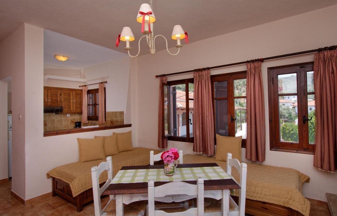 Iro Family Apartments Pelion 莱福卡斯特龙 外观 照片