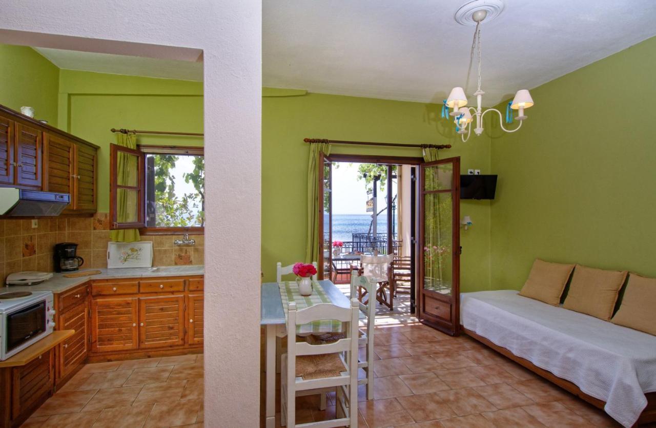 Iro Family Apartments Pelion 莱福卡斯特龙 外观 照片